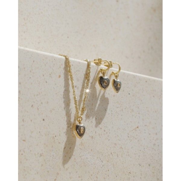 Marie Laure Chamorel auksuoto sidabro kaklo papuošalas 